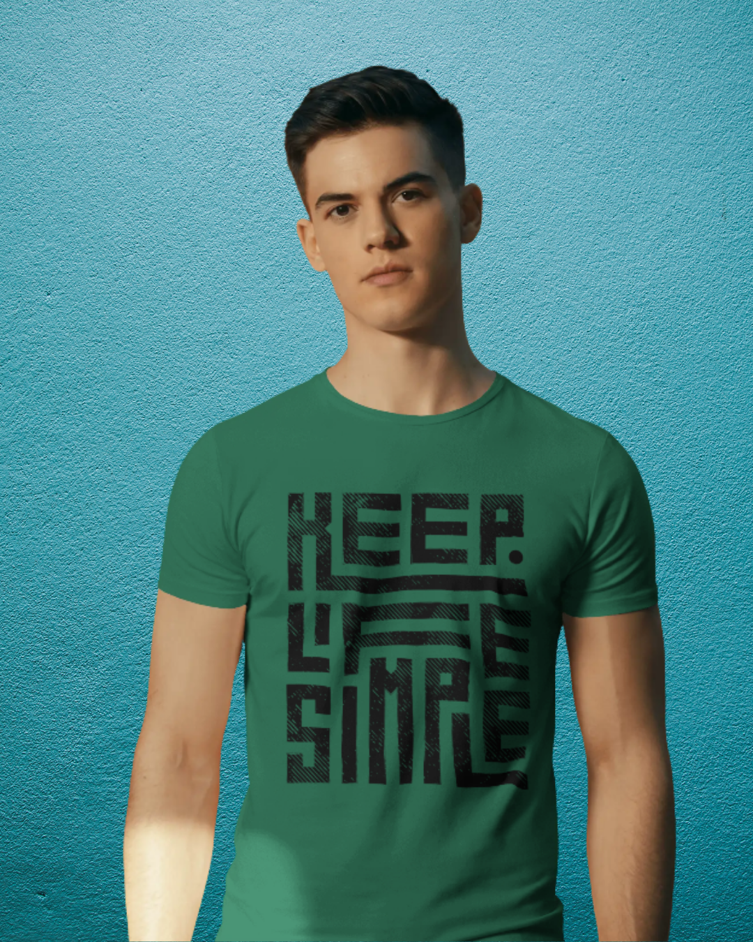 Keep Life Simple Graphic Tee (Black)