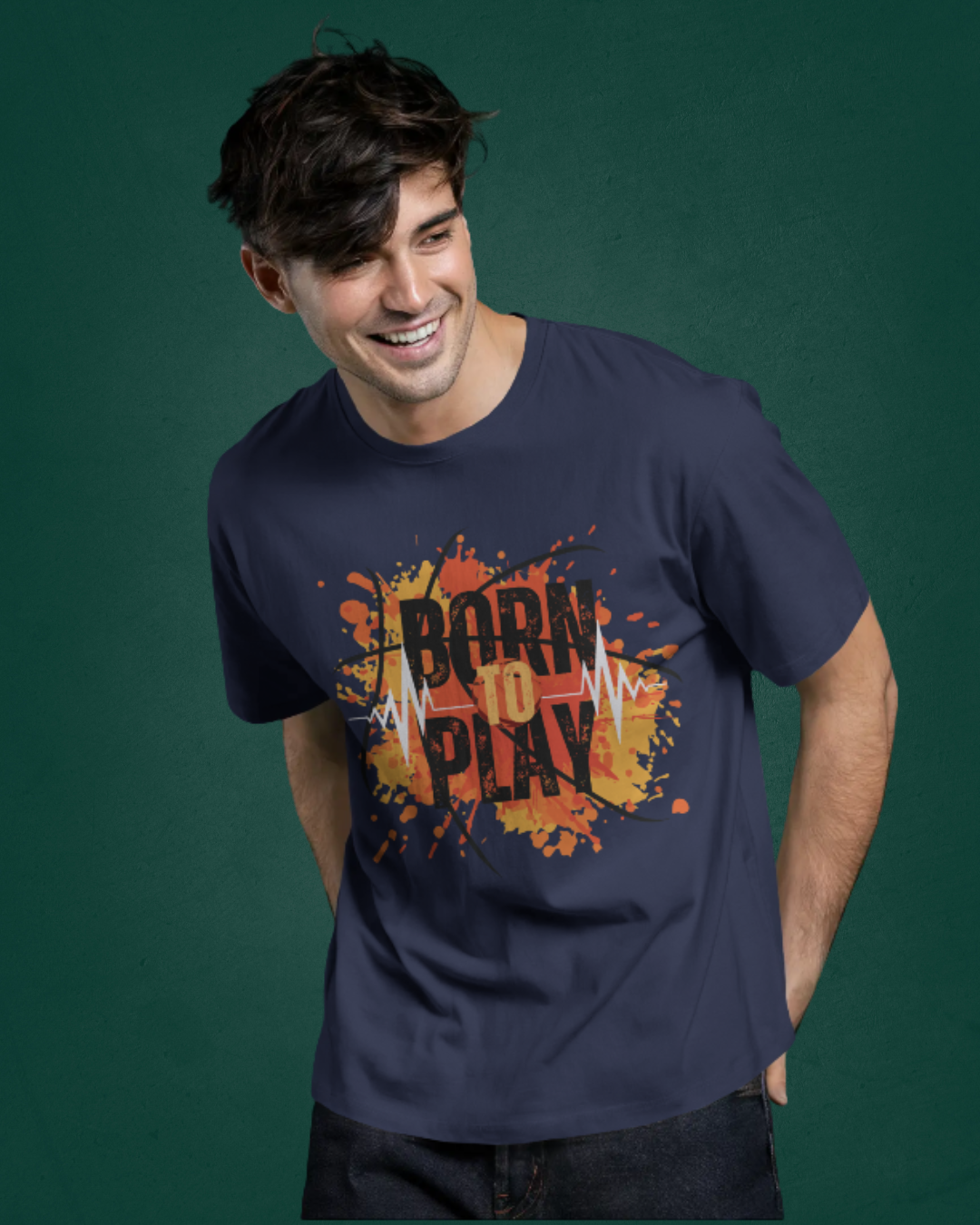 Born To Play Graphic Tee