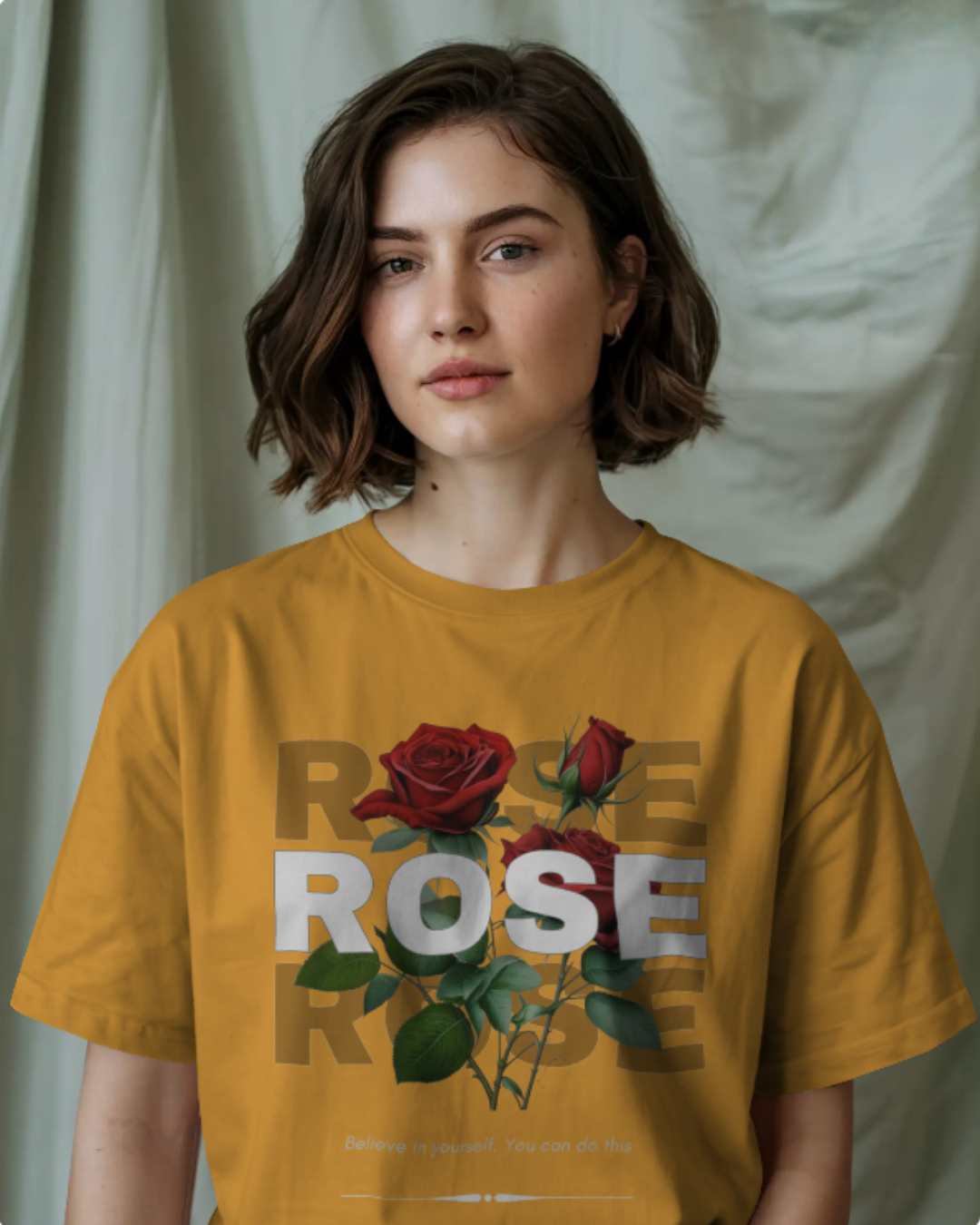 Red Rose Graphic Tee