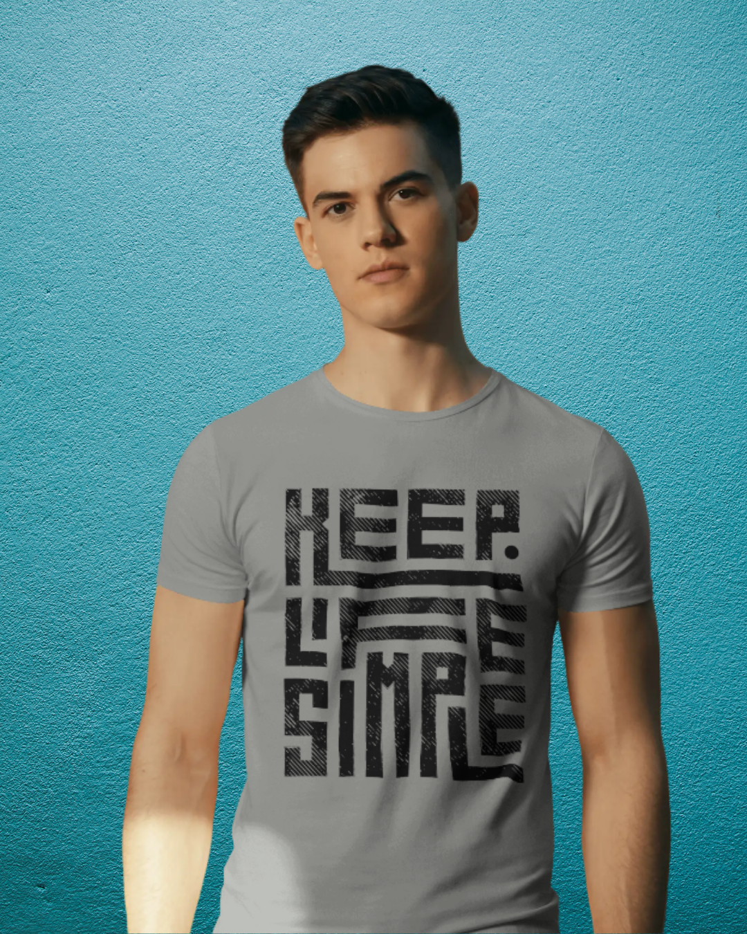 Keep Life Simple Graphic Tee (Black)