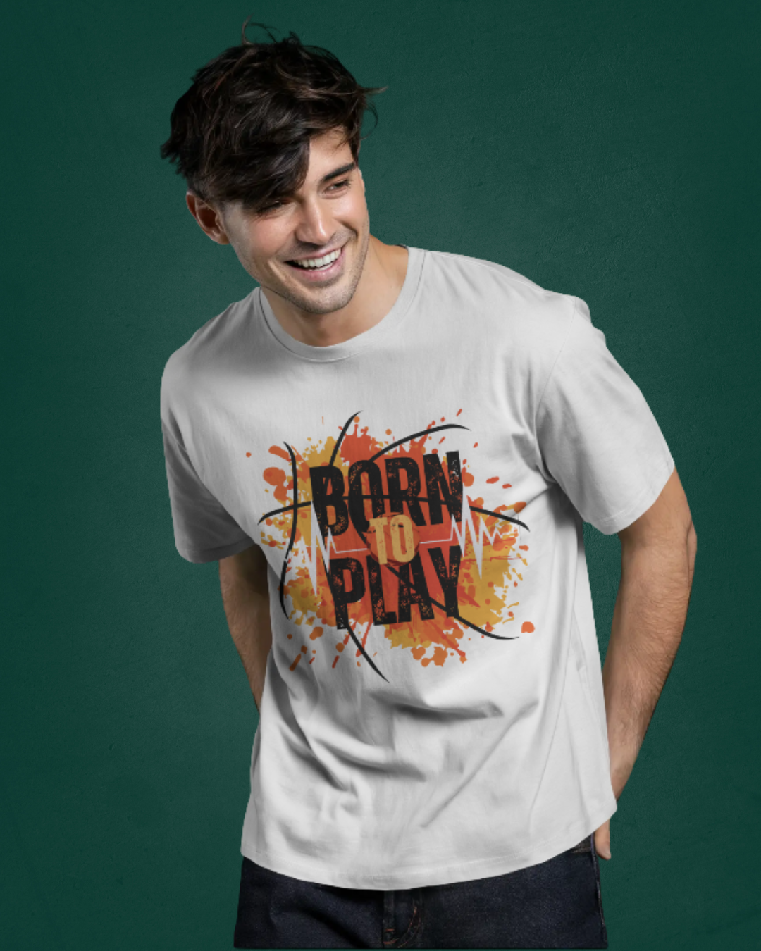 Born To Play Graphic Tee