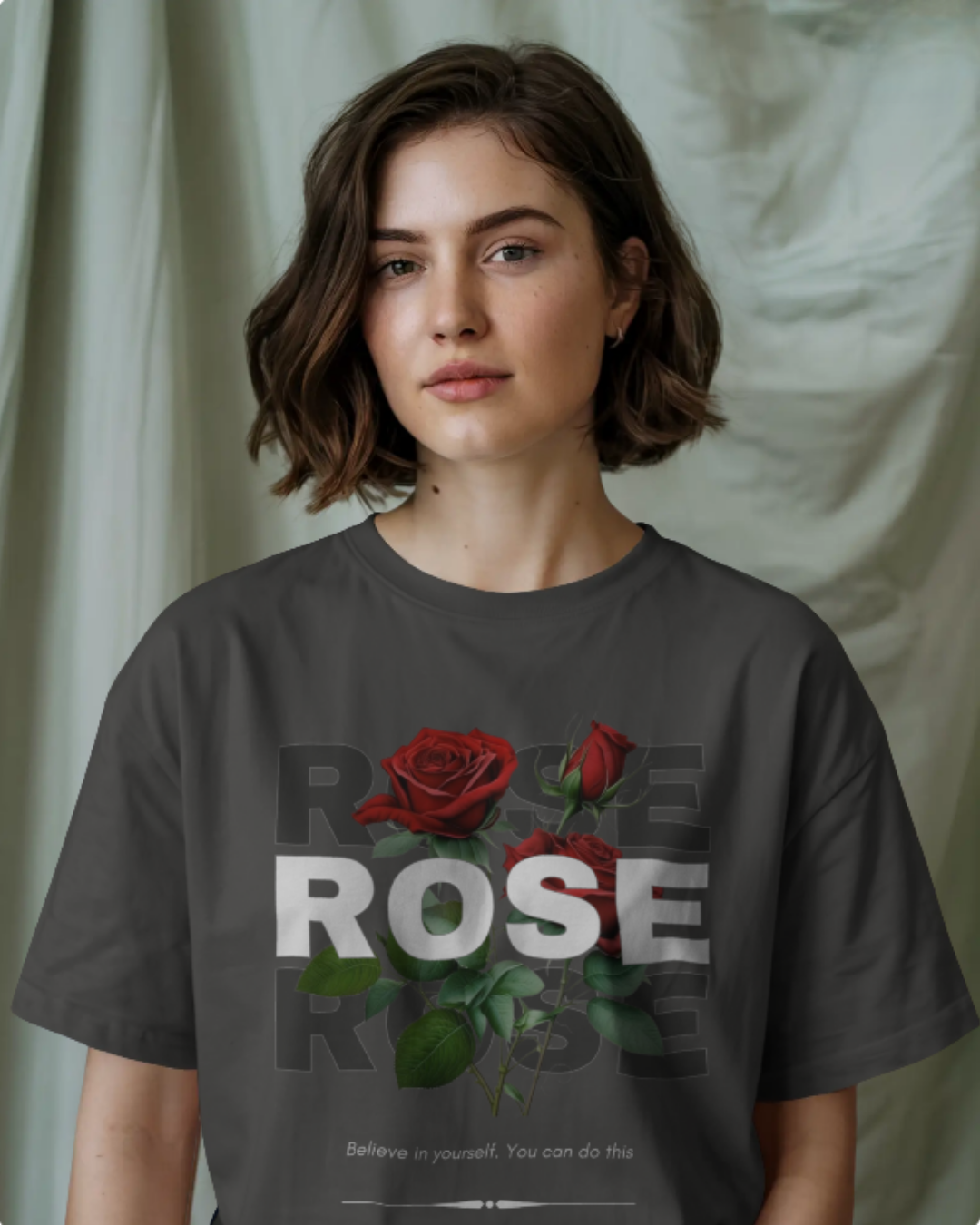 Red Rose Graphic Tee