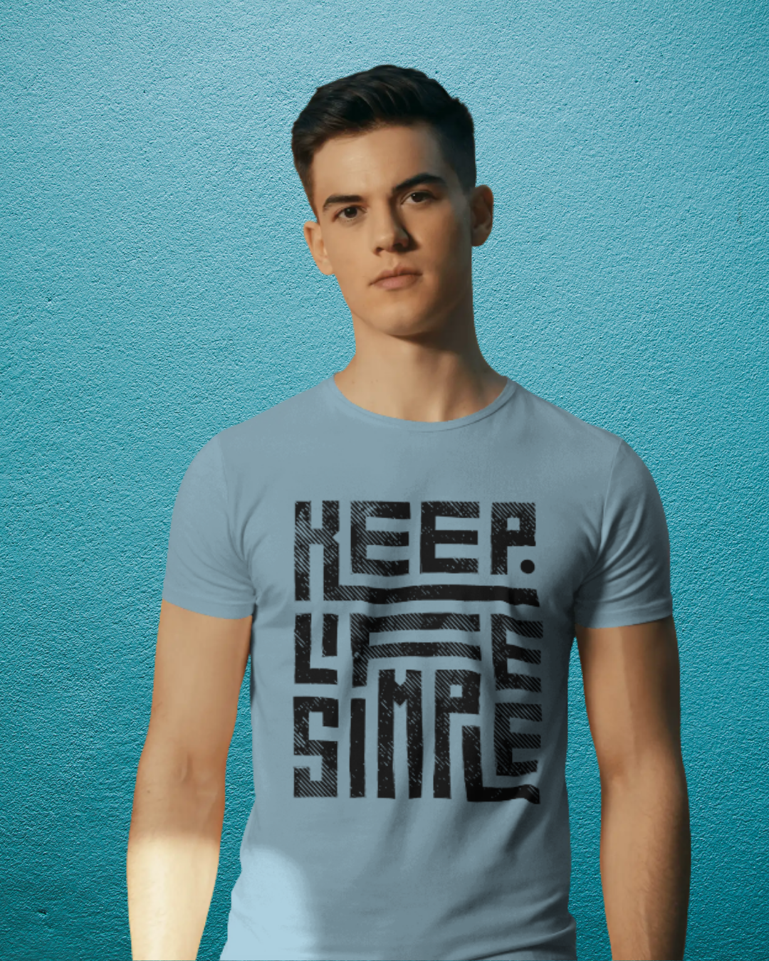 Keep Life Simple Graphic Tee (Black)