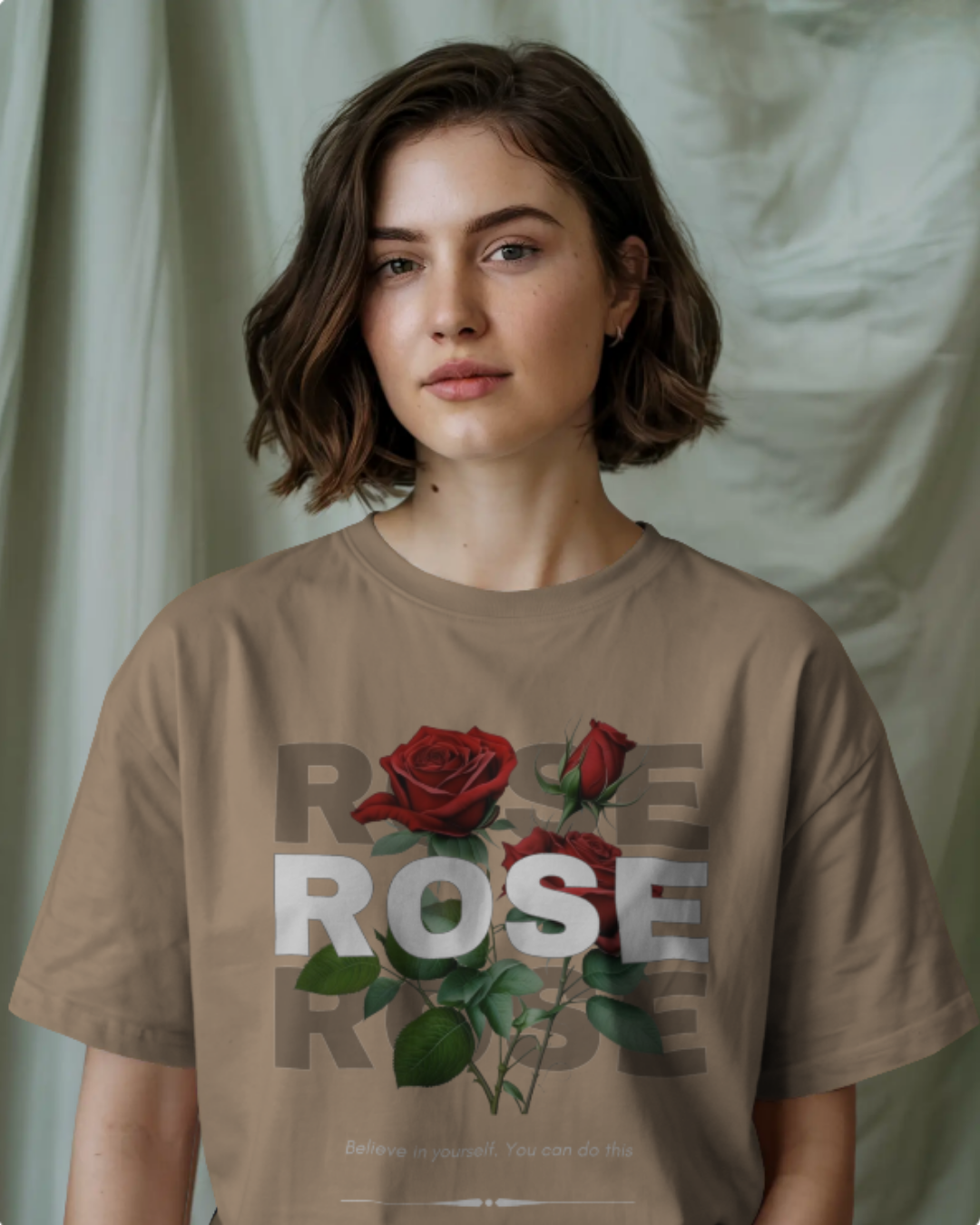 Red Rose Graphic Tee