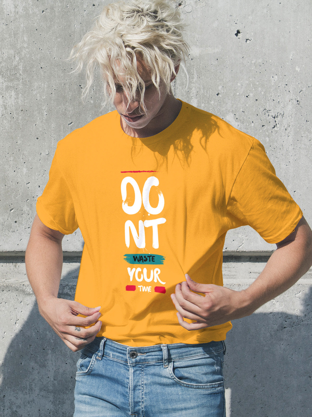 Dont Waste Time Graphic Tee