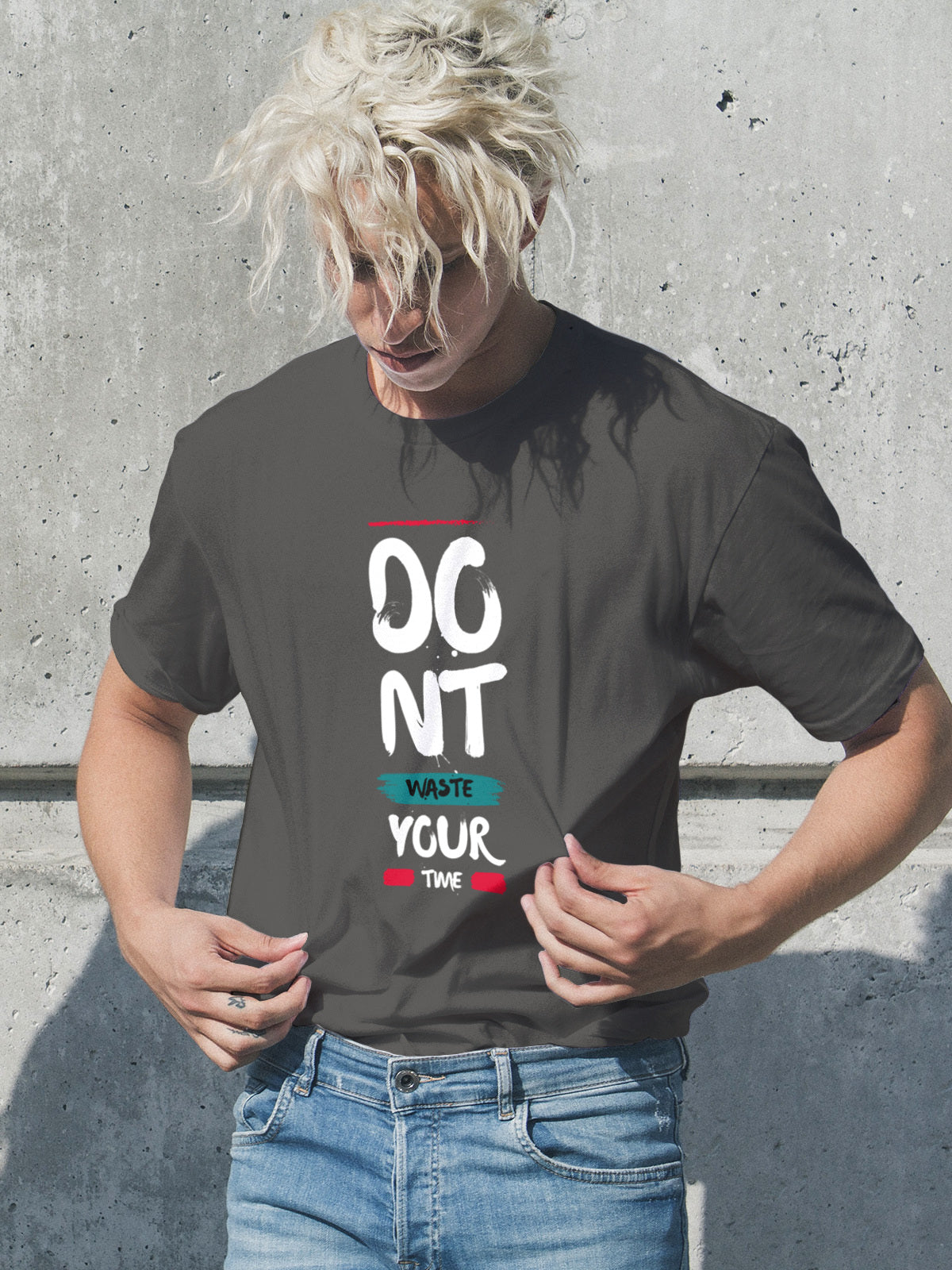 Dont Waste Time Graphic Tee
