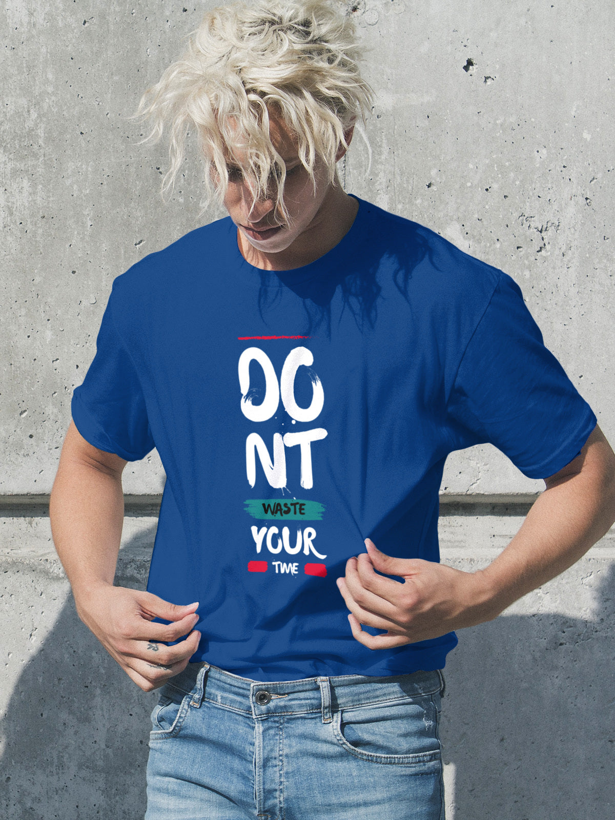 Dont Waste Time Graphic Tee