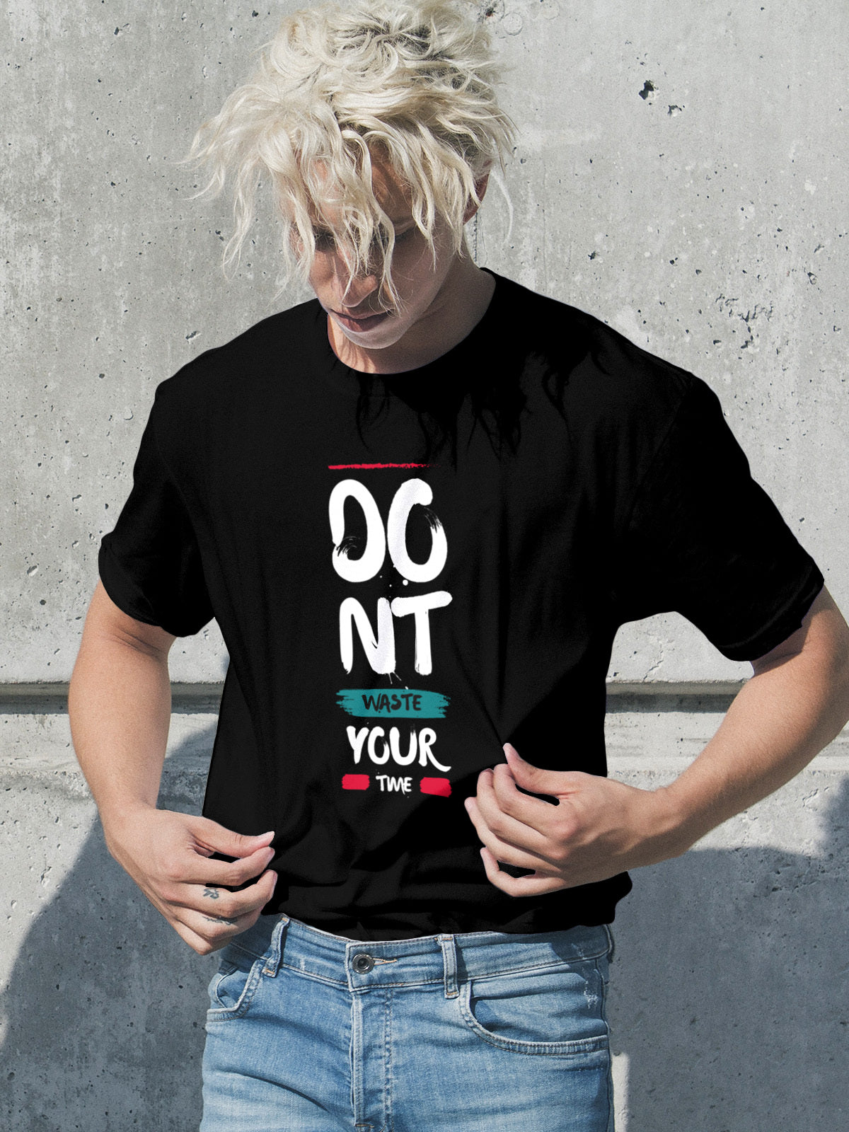 Dont Waste Time Graphic Tee