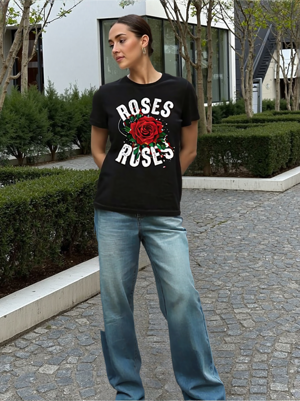 Rose Graphic Tee