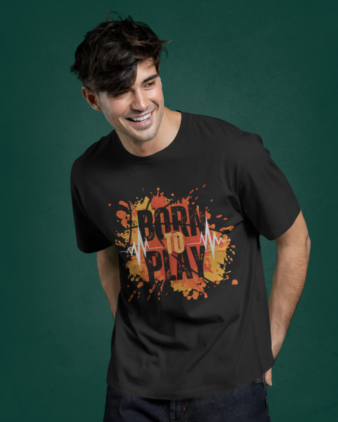 Born To Play Graphic Tee