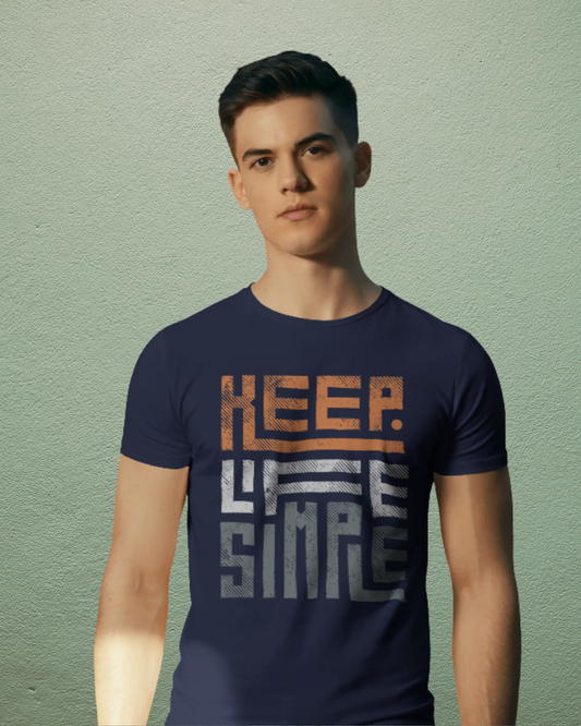 Keep Life Simple Graphic Tee (O,W,G)