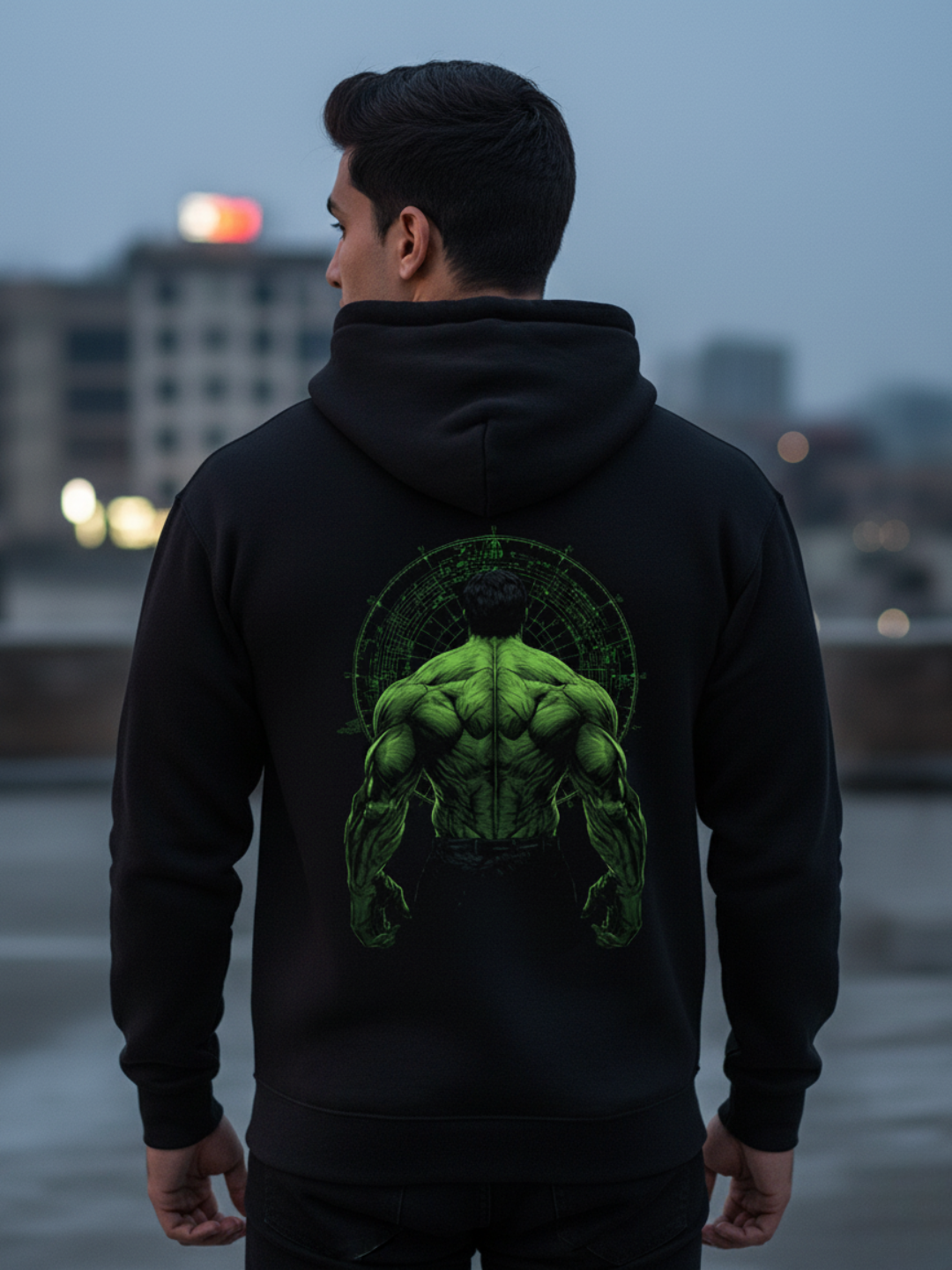 Hulk Graphic Hoodie