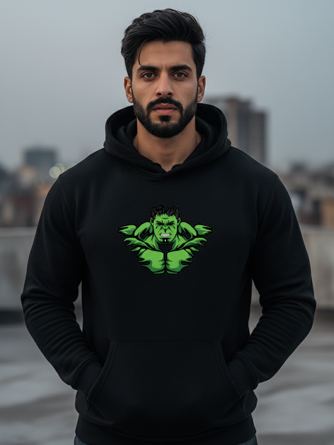 Hulk Graphic Hoodie
