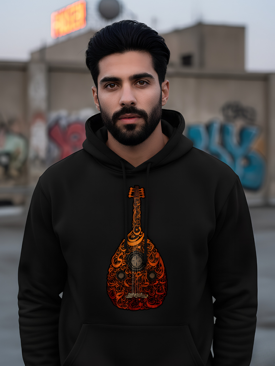 Sitaar Graphic Hoodie