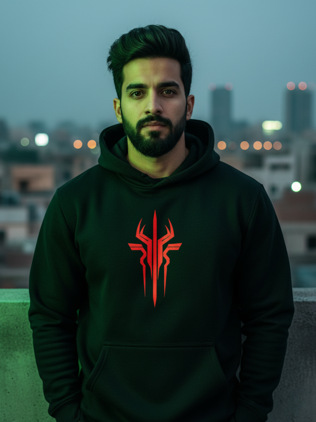 Red Spider Graphic Hoodie
