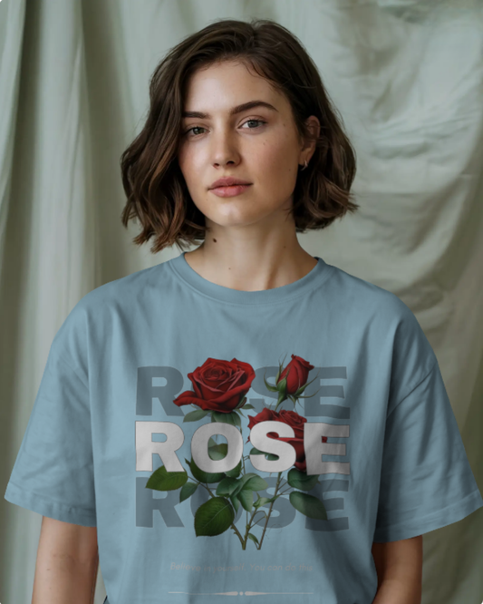 Red Rose Graphic Tee