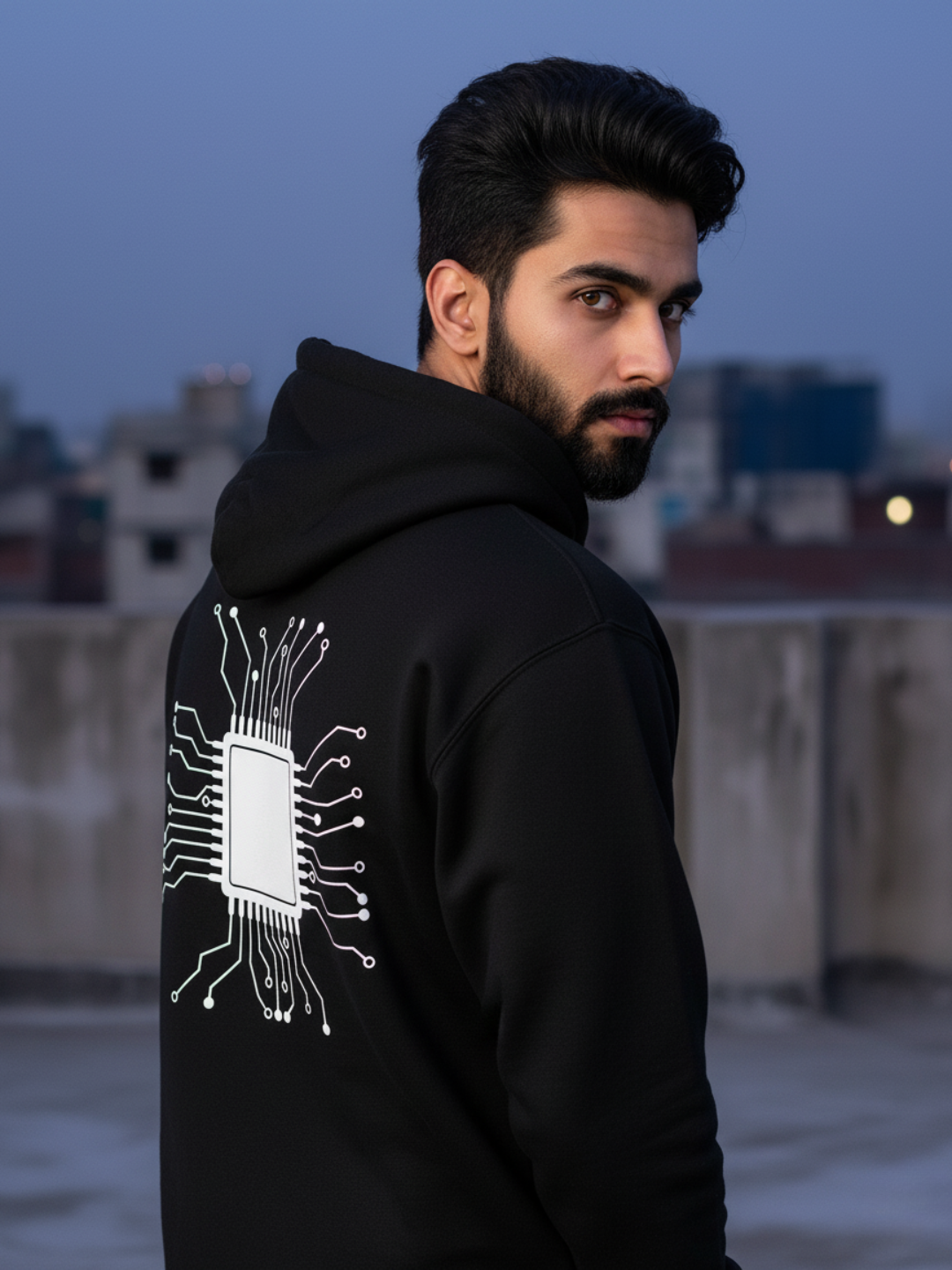 Full Circuit Graphic Hoodie
