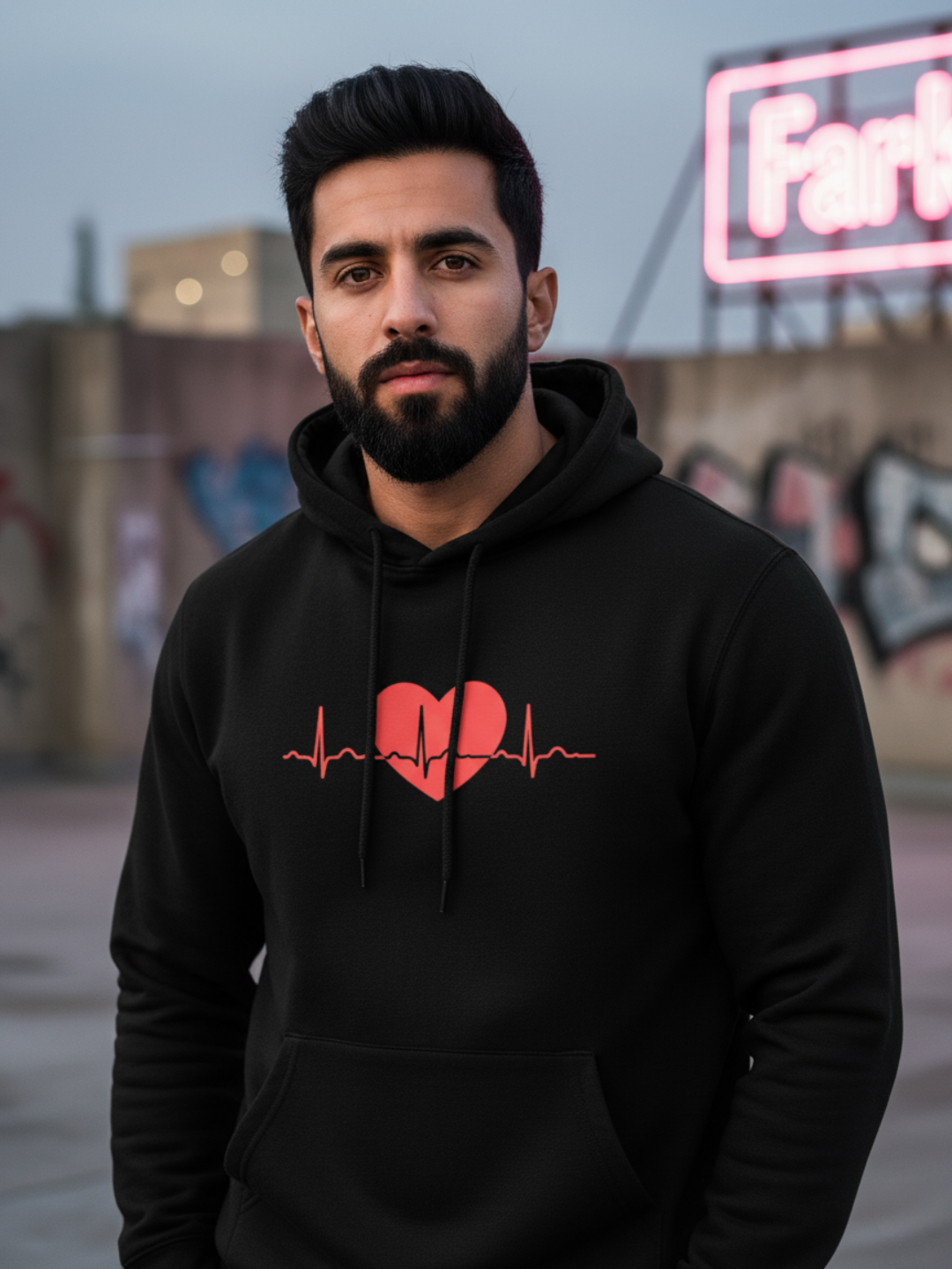 QALB Graphic Hoodie