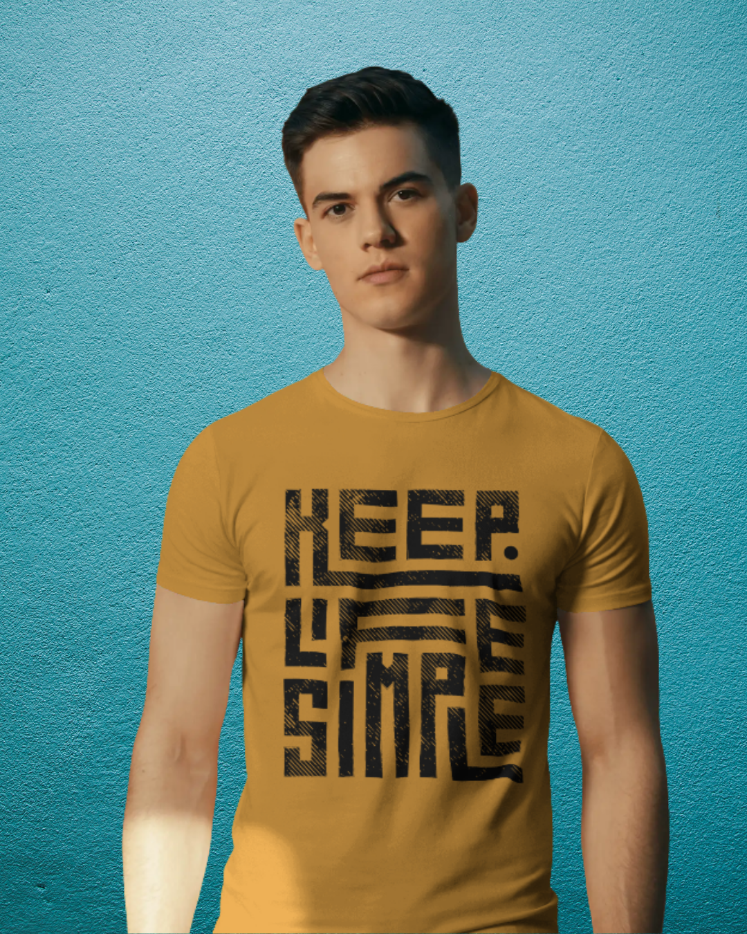 Keep Life Simple Graphic Tee (Black)