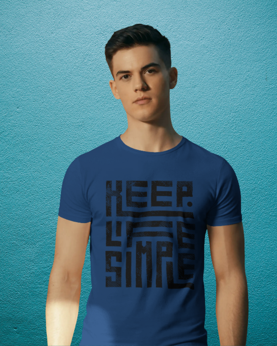 Keep Life Simple Graphic Tee (Black)