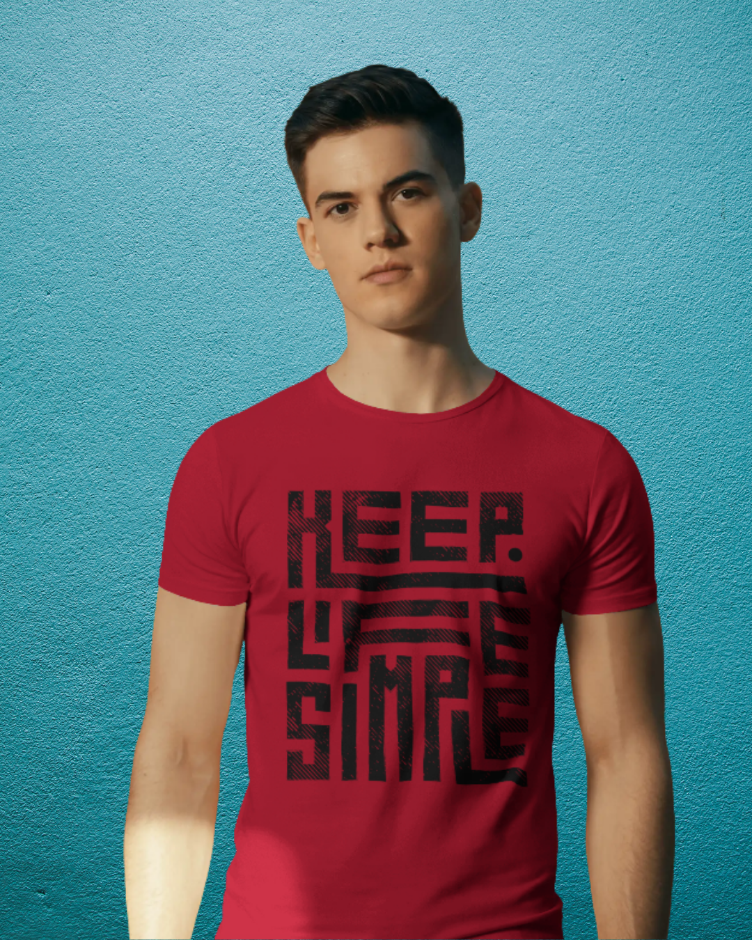 Keep Life Simple Graphic Tee (Black)